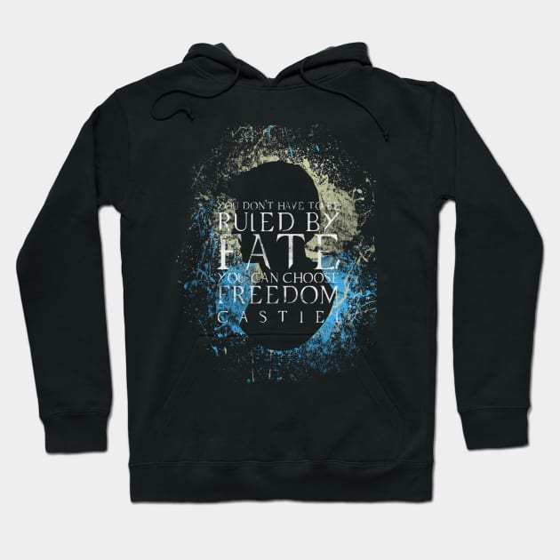 Castiel Quote Hoodie by wnchstrbros